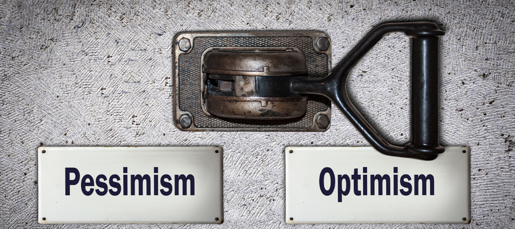 Optimism Pessimism Mindset